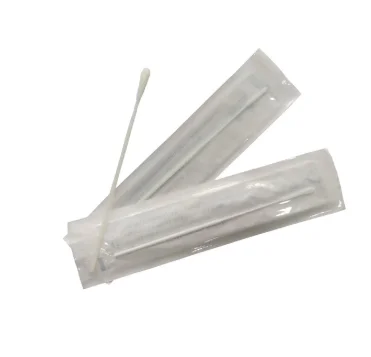 Boş Swab Tüpte Steril Plastik Saplı Pamuk Uçlu Eküvyon Çubuğu - 2