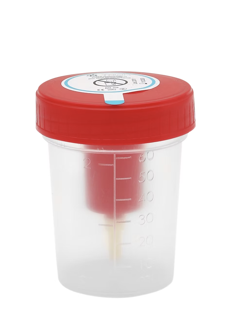 İdrar Numune Kabı 60 ml (Vakumlu Aktarıma Uygun) (Steril A)